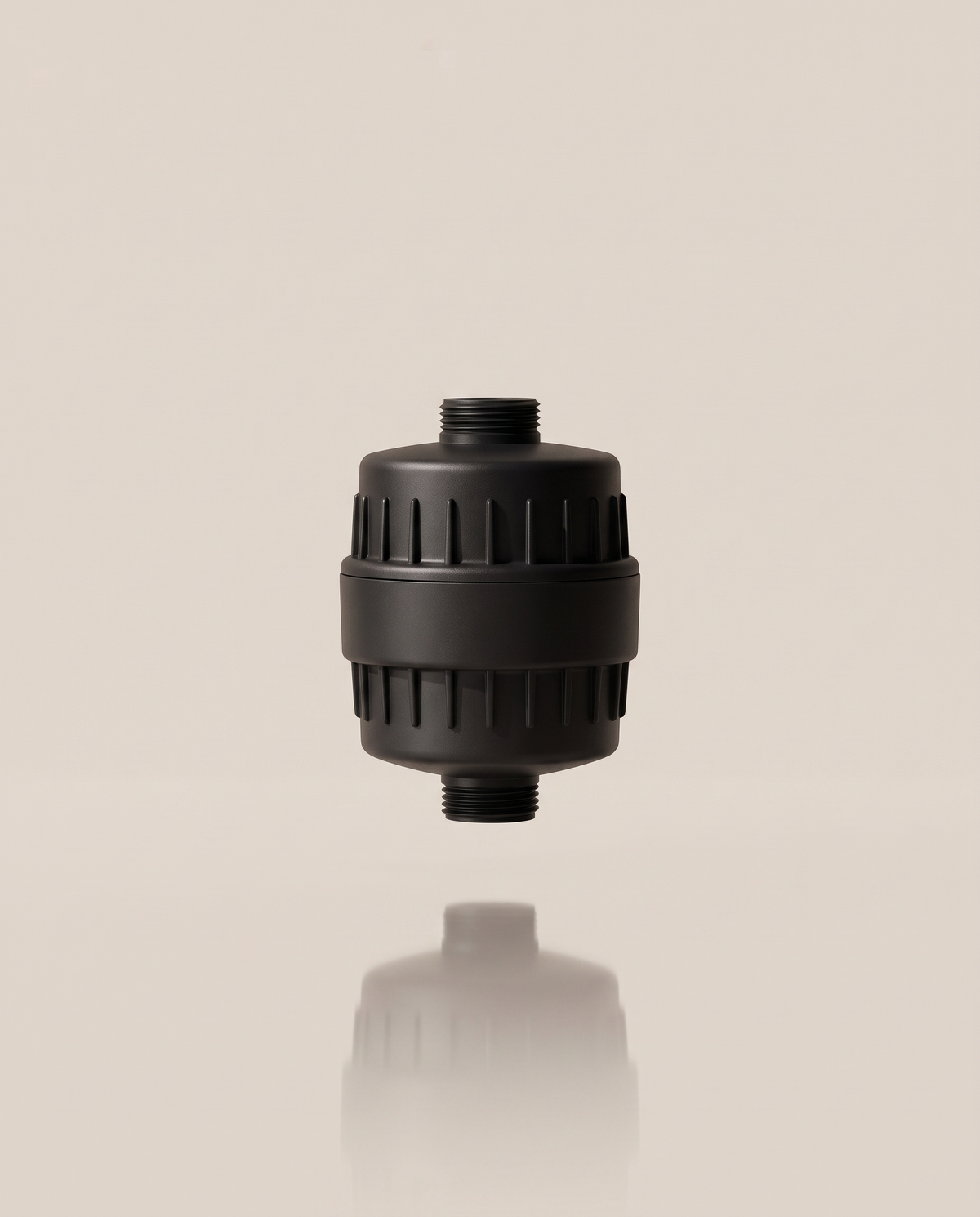 Calore Relief shower filter, black — included in the Starter Kit