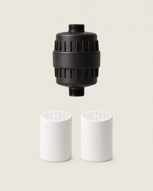 Calore Relief Starter Kit, black: filter plus two spare cartridges
