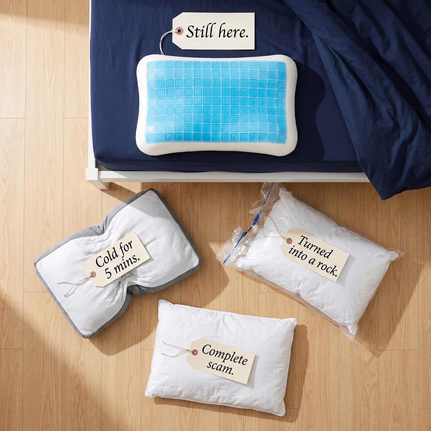 SURFACE COOLING: FUNCTIONAL LIFESPAN ≈ 10 MIN/NIGHT
